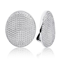 SPARKLING SPARKLING Oorbellen | Fuse Oorbellen CZ | Christmas Special Zilver