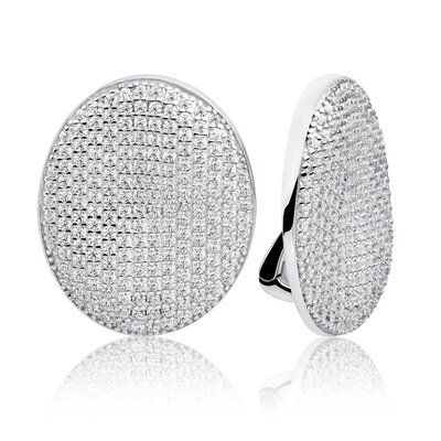 SPARKLING SPARKLING Oorbellen | Fuse Oorbellen CZ | Christmas Special Zilver