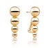 SPARKLING SPARKLING Oorbellen | Bubble Pushback oorbellen | Verguld