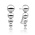 SPARKLING SPARKLING Oorbellen | Bubble Pushback oorbellen | Zilver