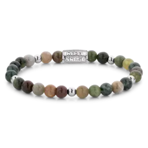 REBEL & ROSE REBEL & ROSE Armband | Indian Summer | 6 mm