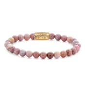 REBEL & ROSE REBEL & ROSE Armband | Rose Garden | 6 mm | RR-60119-G