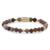 REBEL & ROSE REBEL & ROSE Armband | Indian Spring  | 6 mm | RR-60070-G