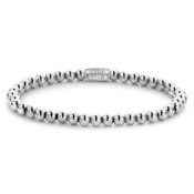 REBEL & ROSE REBEL & ROSE Armband | Silver Shine | 4 mm