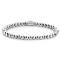 REBEL & ROSE REBEL & ROSE Armband | Silver Shine | 4 mm