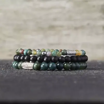 REBEL & ROSE REBEL & ROSE Armband | Indian Summer| 4 mm