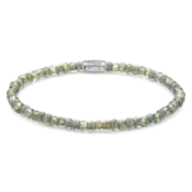 REBEL & ROSE REBEL & ROSE Armband | Glass Rocks Secret Garden | 4 mm
