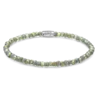 REBEL & ROSE REBEL & ROSE Armband | Glass Rocks Secret Garden | 4 mm