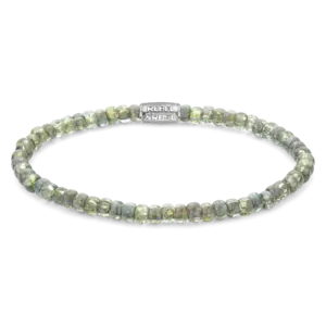 REBEL & ROSE REBEL & ROSE Armband | Glass Rocks Secret Garden | 4 mm