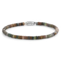 REBEL & ROSE REBEL & ROSE Armband | Slices Indian Summer| 4 mm