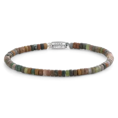 REBEL & ROSE REBEL & ROSE Armband | Slices Indian Summer| 4 mm | RR-40082-S