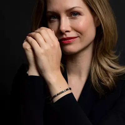 REBEL & ROSE REBEL & ROSE Armband | Slices Indian Summer| 4 mm | RR-40082-S