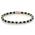 REBEL & ROSE REBEL & ROSE Armband | Mix Black Madonna | Agaat | 4 mm