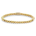 REBEL & ROSE REBEL & ROSE Armband | Goudkleurig | 4 mm