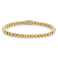 REBEL & ROSE REBEL & ROSE Armband | Goudkleurig | 4 mm