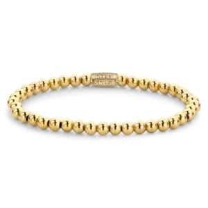 REBEL & ROSE REBEL & ROSE Armband | Goudkleurig | 4 mm