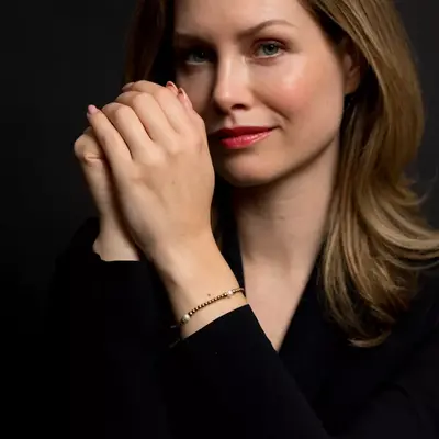 REBEL & ROSE REBEL & ROSE Armband | Touch of Pearl Gem | 4 mm  | RR-40136-G