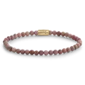 REBEL & ROSE REBEL & ROSE Armband | Rose Garden | Rhodochrosiet | 4 mm