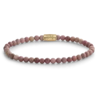 REBEL & ROSE REBEL & ROSE Armband | Rose Garden | Rhodochrosiet | 4 mm