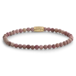 REBEL & ROSE REBEL & ROSE Armband | Rose Garden | Rhodochrosiet | 4 mm