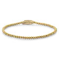 REBEL & ROSE REBEL & ROSE Armband | Goudkleurig | 3 mm