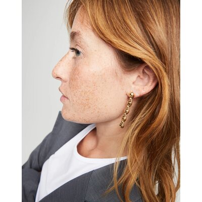 UNOde50 UNOde50 Oorbellen | SER INTREPIDA  | VERGULD | PEN0991ORO000