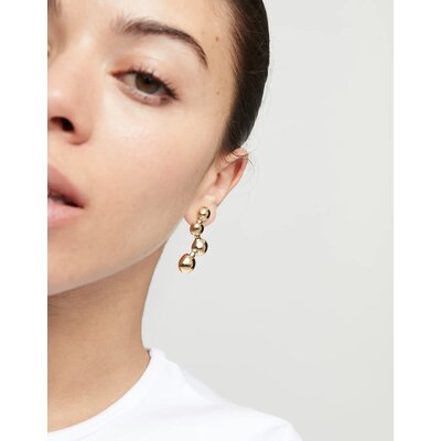 UNOde50 UNOde50 Oorbellen | SER INTREPIDA  | VERGULD | PEN0999ORO000