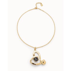 UNOde50 UNOde50  Ketting | SER EXPRESIVA | VERGULD | HART MET KRISTAL | SS25