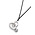 UNOde50 UNOde50  Ketting | SER EXPRESIVA |  HART MET WIT KRISTAL | SS25