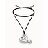 UNOde50 UNOde50  Ketting | SER EXPRESIVA | HART MET WIT KRISTAL | COL2012CRSMTL