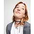 UNOde50 UNOde50  Ketting | SER EXPRESIVA | HART MET ZWART KRISTAL | COL2012NGRMTL