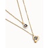 UNOde50 UNOde50  Ketting | SER EXPRESIVA | VERGULD | DUBBELE KETTING | COL2002NGRORO