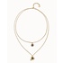 UNOde50 UNOde50  Ketting | SER EXPRESIVA | VERGULD | DUBBELE KETTING | COL2002NGRORO