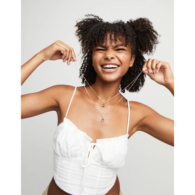 UNOde50 UNOde50  Ketting | SER EXPRESIVA | DUBBELE KETTING | COL2002NGRMTL