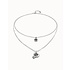 UNOde50 UNOde50  Ketting | SER EXPRESIVA | DUBBELE KETTING | COL2002NGRMTL