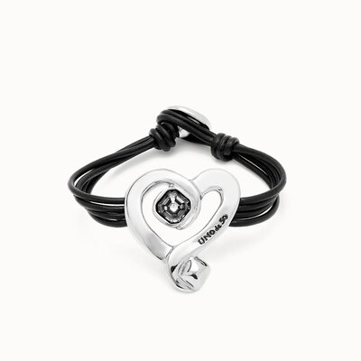 UNOde50 UNOde50 Armband | SER EXPRESIVA | ZWART HART | PUL2542NGRMTL