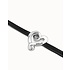 UNOde50 UNOde50 Armband | SER EXPRESIVA | ZWART HART | PUL2542NGRMTL
