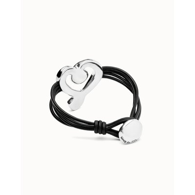 UNOde50 UNOde50 Armband | SER EXPRESIVA | ZWART HART | PUL2542NGRMTL