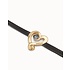 UNOde50 UNOde50 Armband | SER EXPRESIVA | VERGULD | ZWART HART | PUL2542NGRORO