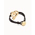 UNOde50 UNOde50 Armband | SER EXPRESIVA | VERGULD | ZWART HART | PUL2542NGRORO