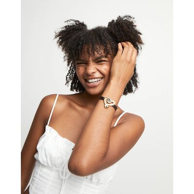 UNOde50 UNOde50 Armband | SER EXPRESIVA | VERGULD | ZWART HART | PUL2542NGRORO