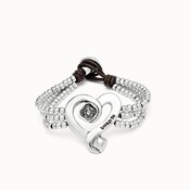 UNOde50 UNOde50 Armband | SER EXPRESIVA | ZWART HART | PUL2543NGRMTL