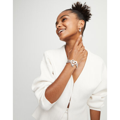 UNOde50 UNOde50 Armband | SER EXPRESIVA | WIT HART | PUL2543CRSMTL