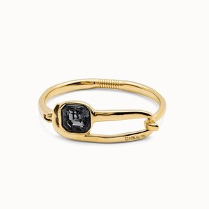 UNOde50 UNOde50 Armband | SER EXPRESIVA | VERGULD | ZWART KRISTAL | SS25