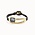 UNOde50 UNOde50 Armband | SER EXPRESIVA | VERGULD | LEER | ZWART KRISTAL | SS25