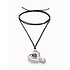 UNOde50 UNOde50  Ketting | SER EXPRESIVA | HART MET ROZE KRISTAL | COL2012RSAMTL