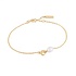 ANIA HAIE ANIA HAIE Bracelet | PEARL LINK CHAIN | VERGULD | B043-01G