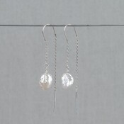 JEH JEWELS JEH JEWELS Oorbellen | Doortrek oorbel + Parel | 21339