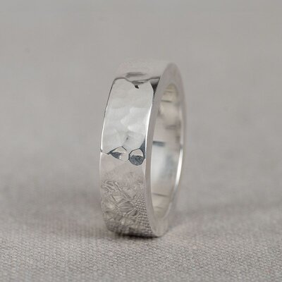 JEH JEWELS JEH JEWELS Ring | Ring zilver hamerslag flink | 21513