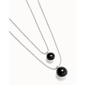 UNOde50 UNOde50  Ketting | SER FASCINANTE |  DUBBELE KETTING | COL2003NGRMTL